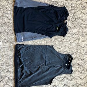 TWO Nike sleeveless tank tops. XS